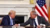 АҚШ президенті Дональд Трамп және Армения басшысы Никол Пашинян