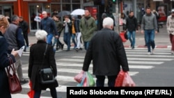 Центар Скопје, стари луге, пензионери