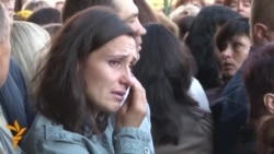 Thousands Mourn At Funeral For Ukrainian Soldiers