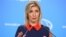 Purtătoarea de cuvânt a ministerului rus de Externe, Maria Zaharova