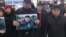 Kazakhstan – the mourning rally in memory of civil activist Dulat Agadil wich died in a Nur-Sultan city police detention center. Shymkent, 27Feb2020