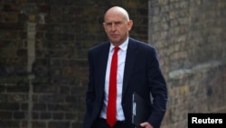 Секретарот за одбрана на Обединетото Кралство Џон Хили, Лондон, септември 2024 година.