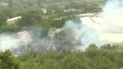 Incendii de pădure în Macedonia de Nord