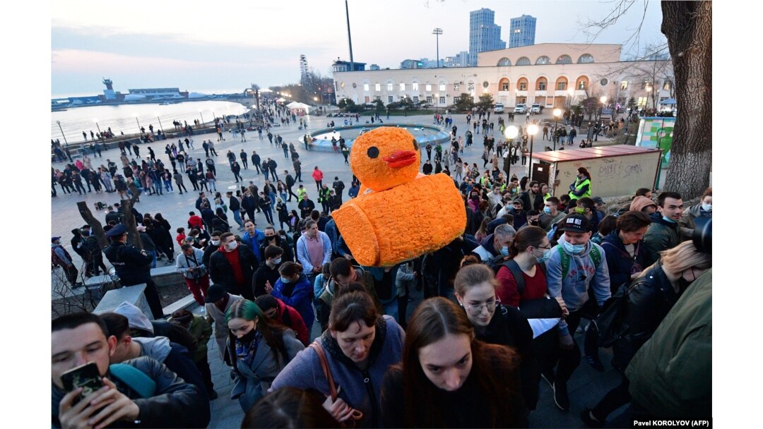 Navalny Protests Roll Across Russia 