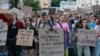 Акции протеста против отставки министра обороны Украины Михаила Федорова, Киев, 16 июля 2026 года
