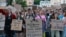 Акции протеста против отставки министра обороны Украины Михаила Федорова, Киев, 16 июля 2026 года