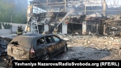 Запоріжжя. Центр міста. Після російського авіаудару. Загинуло 12 людей. 5 травня  2026 року