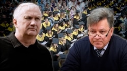 ЭГУ, юрыст Павал Сапелка, гісторык Павал Церашковіч. Ілюстрацыйны каляж 