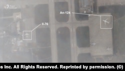  Руската въздушна база Хмеймим, Сирия на 6 декември 2024 година Снимката е от Planet.com 