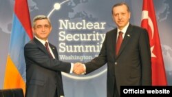 Serzh Sarkisian və Recep Tayyip Erdoğan - 2010