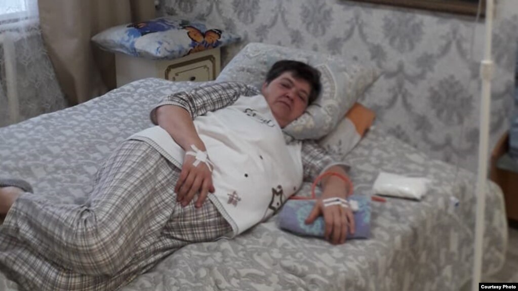 Жительница Бестобе Александра Назаренко, которую вместе с односельчанином Николаем Катчиевым обвиняют «разжигании социальной розни» 