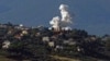 Smoke rises following Israeli bombardment in southern Lebanon on May 31.