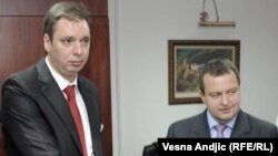 Aleksandar Vučić i Ivica Dačić