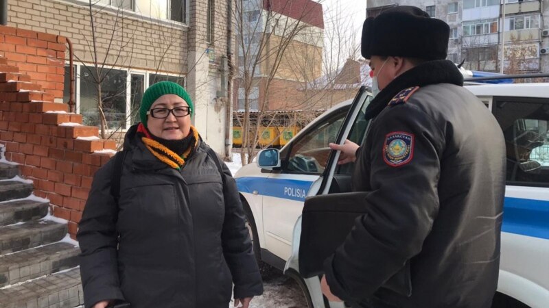 Полиция забрала журналистку Айгуль Утепову в психдиспансер