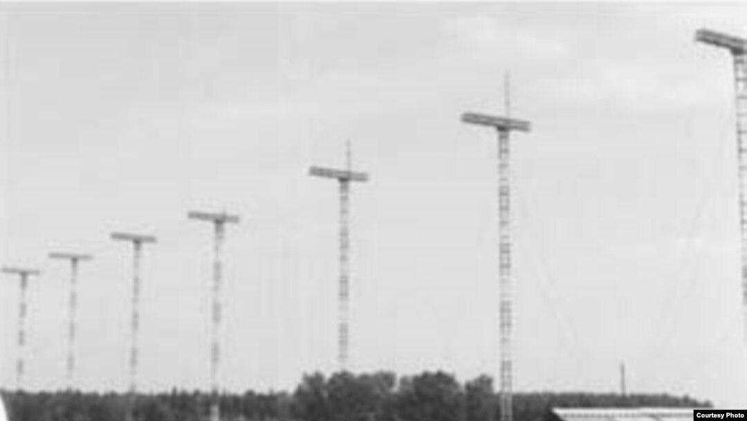 Антенны постановки радиопомех в Балашихе. Фотография из статьи Римантаса Плейкиса