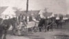 Примусовий збір зерна в селі Кандель, 1932-1933 роки