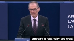 Виступ Анджея Почобута в Європейському парламенті, 17 червня 2026 року