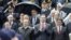 A military parade in honor of the liberation of Belgrade in World War II with Vladimir Putin