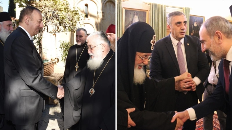 ალიევმა და ფაშინიანმა სამძიმარი გამოთქვეს ილია II-ის გარდაცვალების გამო