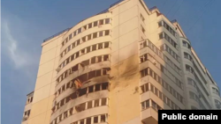 Будинок у Чехові під Москвою після атаки безпілотника