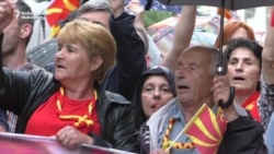 Macedonians Protest As 10-Day Clock Starts Ticking