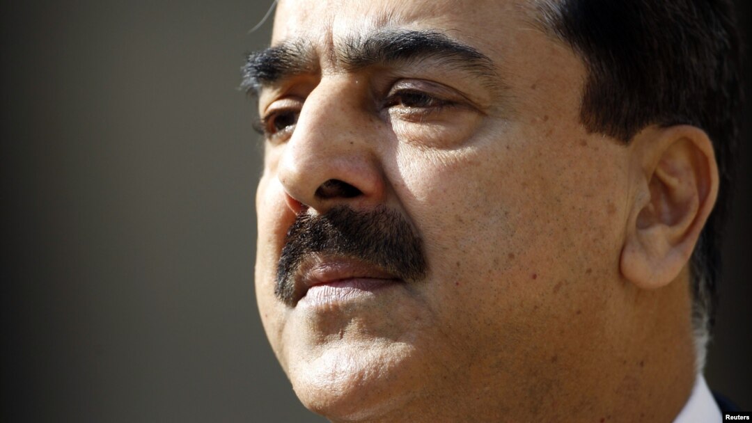 Pakistan's Prime Minister Yusuf Raza Gilani
