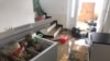 Poplavljena kuća Ejupa Krasnićija(Krasniqi)koji ocenjuje da im je naneta šteta oko 3 hiljade evra