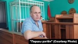 Сергей Гордиевич, белорусский журналист, которого обвинили в «оскорблении» Лукашенко.