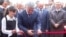 Armenia -- Businessman Murad Muradian inaugurates a newly built school in his native Tsovasar village in President Serzh Sarkisian's presence, 5November 2009.