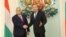 Премиерът на Унгария Виктор Орбан и президентът на България Румен Радев