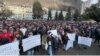 ფოტო არქივიდან: მაღაროელების აქცია