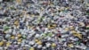 Muslim worshippers gather outside Namrah Mosque during the Hajj pilgrimage in Arafat, near Mecca, Saudi Arabia, 31 August 2017.