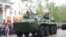 В параде в Севастополе участвовала бронетехника