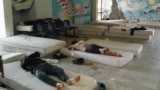 У міграцыйным харвацкім лягеры ў Порыне