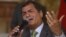 Ecuadorian President Rafael Correa