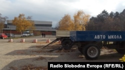 Стариот полигон за полагање возачки испит во Битола