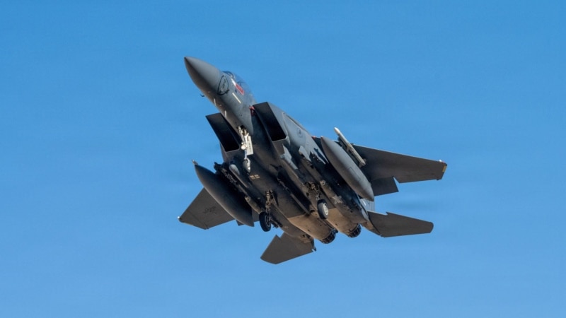 US Official Says Search For Crew On After Fighter Jet Shot Down Over Iran