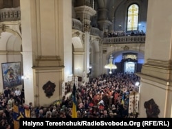 Заупокійна молитва за Андрієм Парубієм, Львів, 1 вересня 2025 року