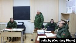 У штабе правядзеньня раптоўнай праверкі, 16 студзеня 2026 году. Ілюстрацыйнае фота