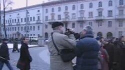 Алесь Чахольскі не дае здымаць акцыю