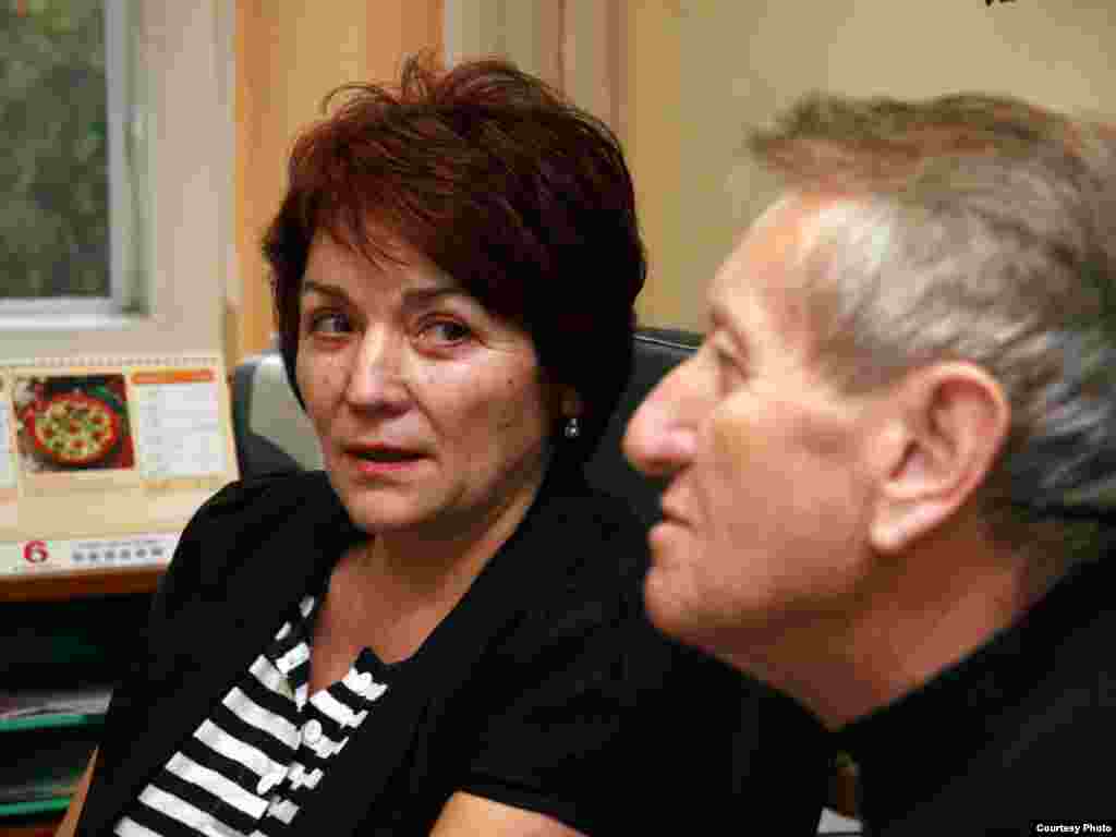 Jiri Homola, 77, and his wife, Jana Homolova, 57, at their home in Cakovice