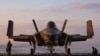 Америкалык F-35C истребители. Жакынкы Чыгыш, кайсы жер экени так белгисиз 