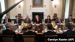 ԱՄՆ - Նախագահ Դոնալդ Թրամփը Սպիտակ տանը հանդիպում է ՄԱԿ-ի Անվտանգության խորհրդի անդամների հետ, Վաշինգտոն, 29-ը հունվարի, 2018թ․