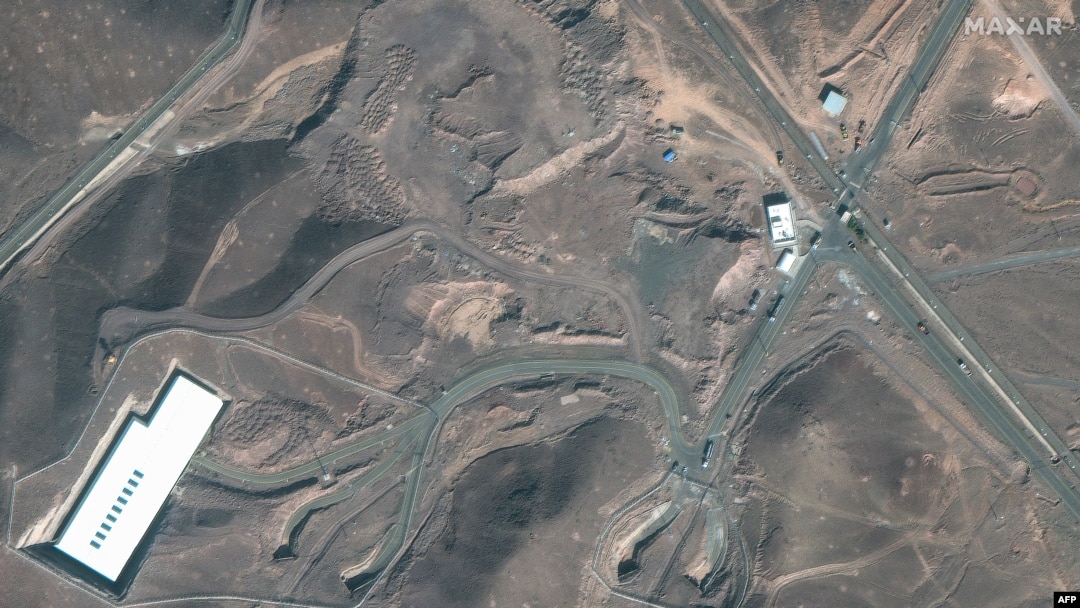 Imagine din satelit a uzinei nucleare Fordo - Iran, 20 iunie