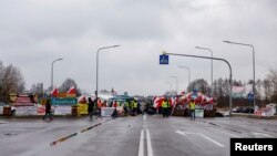 Протест польских фермеров 