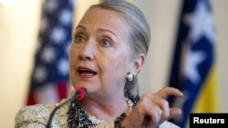 Hillary Clinton u Bosni i Hercegovini