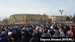 Мітинг проти тероризму у Новосибірську, 8 квітня