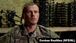 Офіцер 20-ї бригади оперативного призначення Нацгвардії «Любарт» Дмитро «Дімас» Зварич, заступник командира бригади з артилерії – начальник артилерії