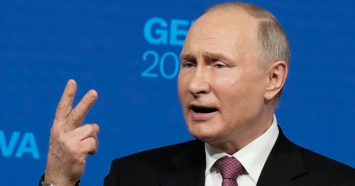 Putin's Performance At Geneva Summit Seen As A Master Class In ...