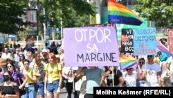 Парада на гордоста во Сараево.